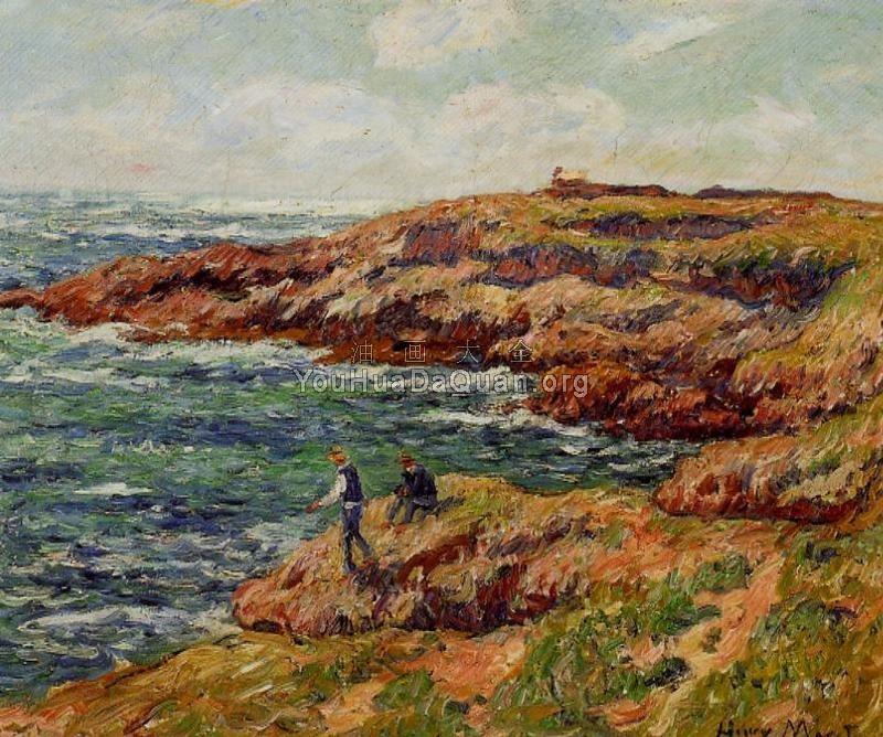 Fishermen on the Breton Coast - 亨利·莫雷